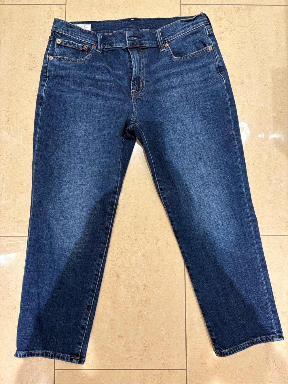 GAP Straight Leg Women’s Jeans - Dark Blue